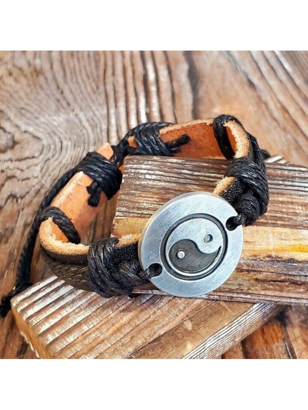 Yin Yang Taoist Mindfulness Bracelet